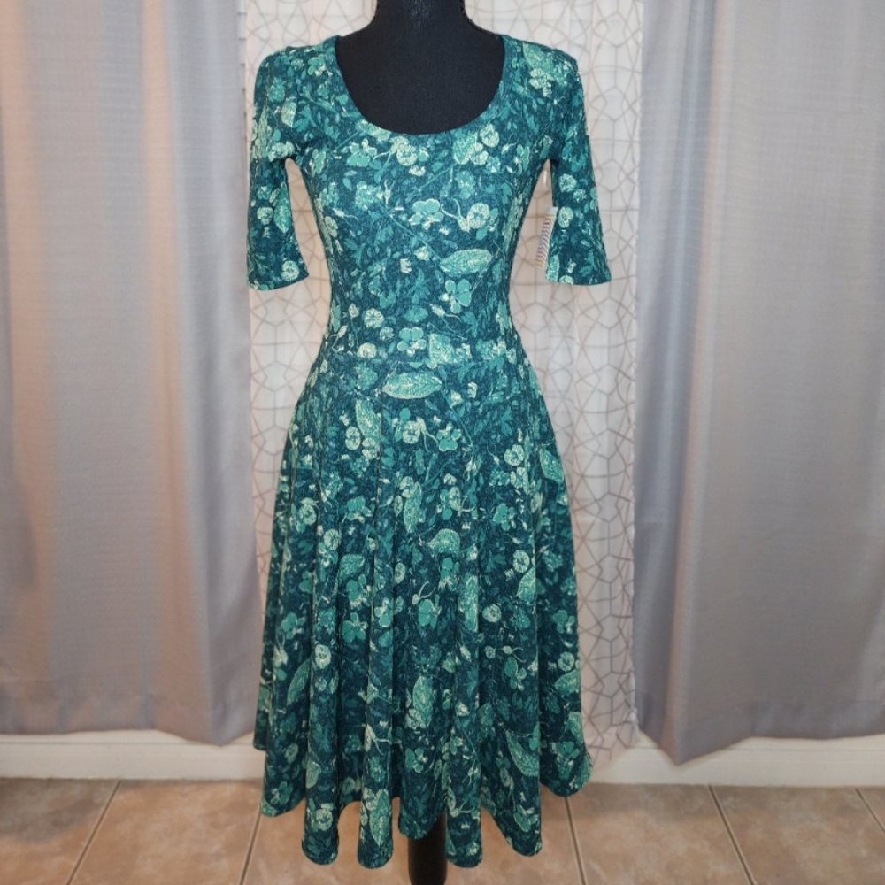 NWT LuLaRoe Nicole Dress XS